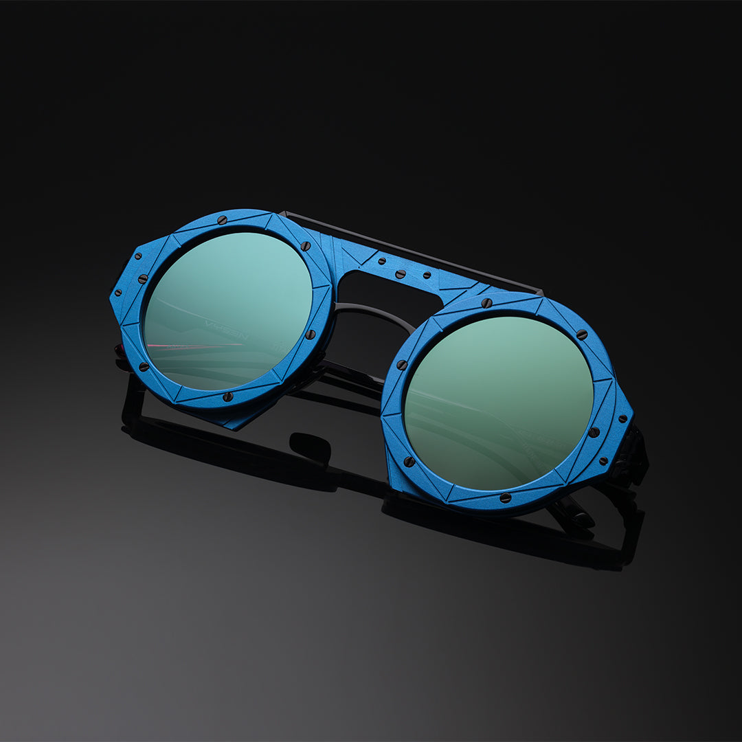 サングラス VYSEN EYEWEAR Vysen - AL-4 - dark blue matte The Luigi - L5 – Vysen Eyewear