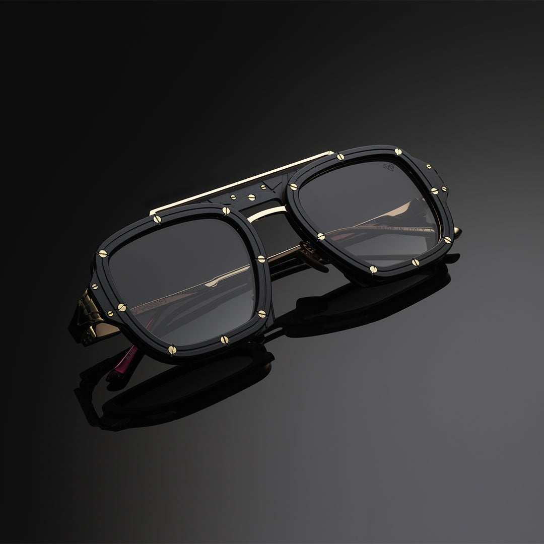 Amazon.com: Dweebzilla Bowie Rimless Geometric Luxury Pilot