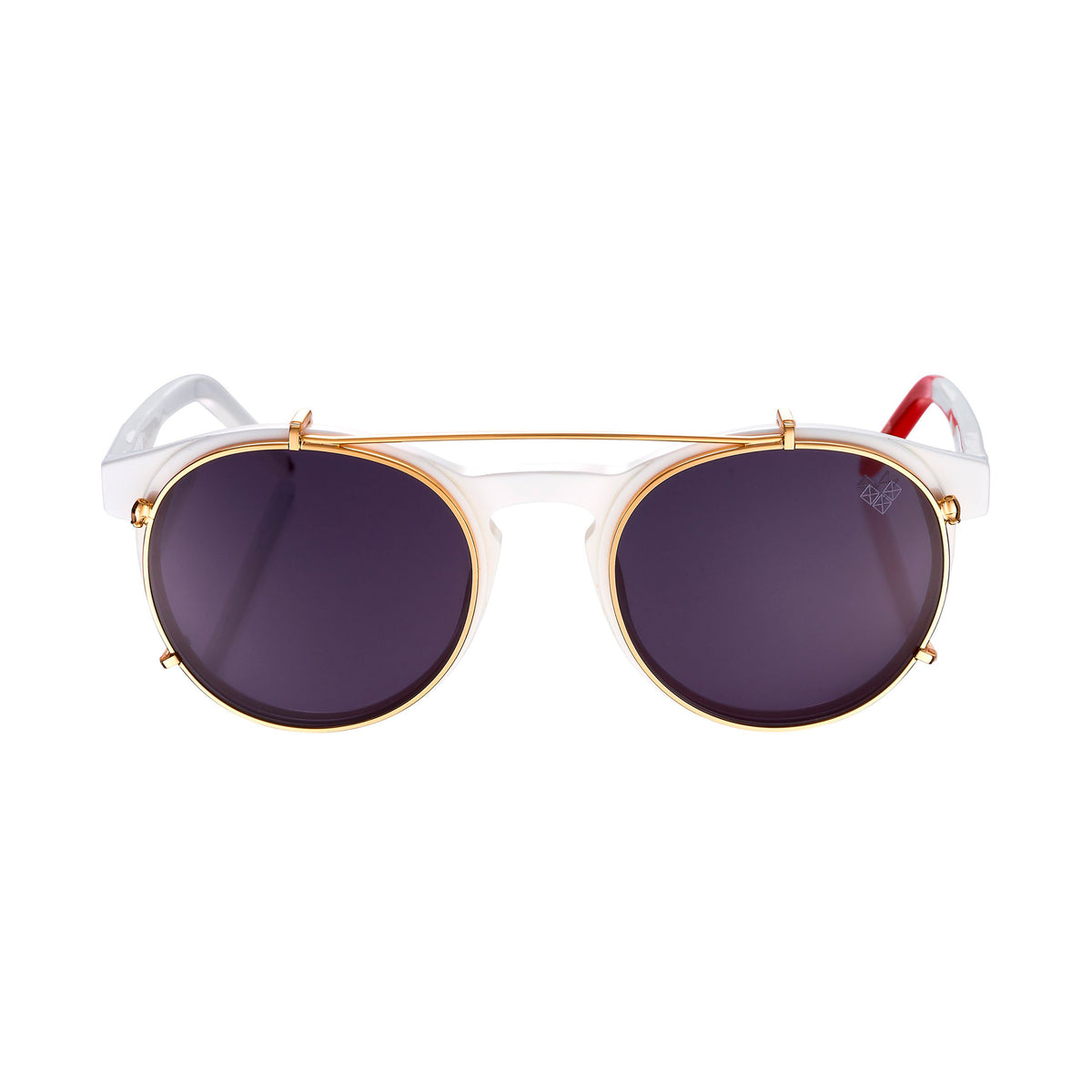 VYSEN Eyewear Aviva Sunglasses White The Aviva - AV8B – Vysen Eyewear main image 4