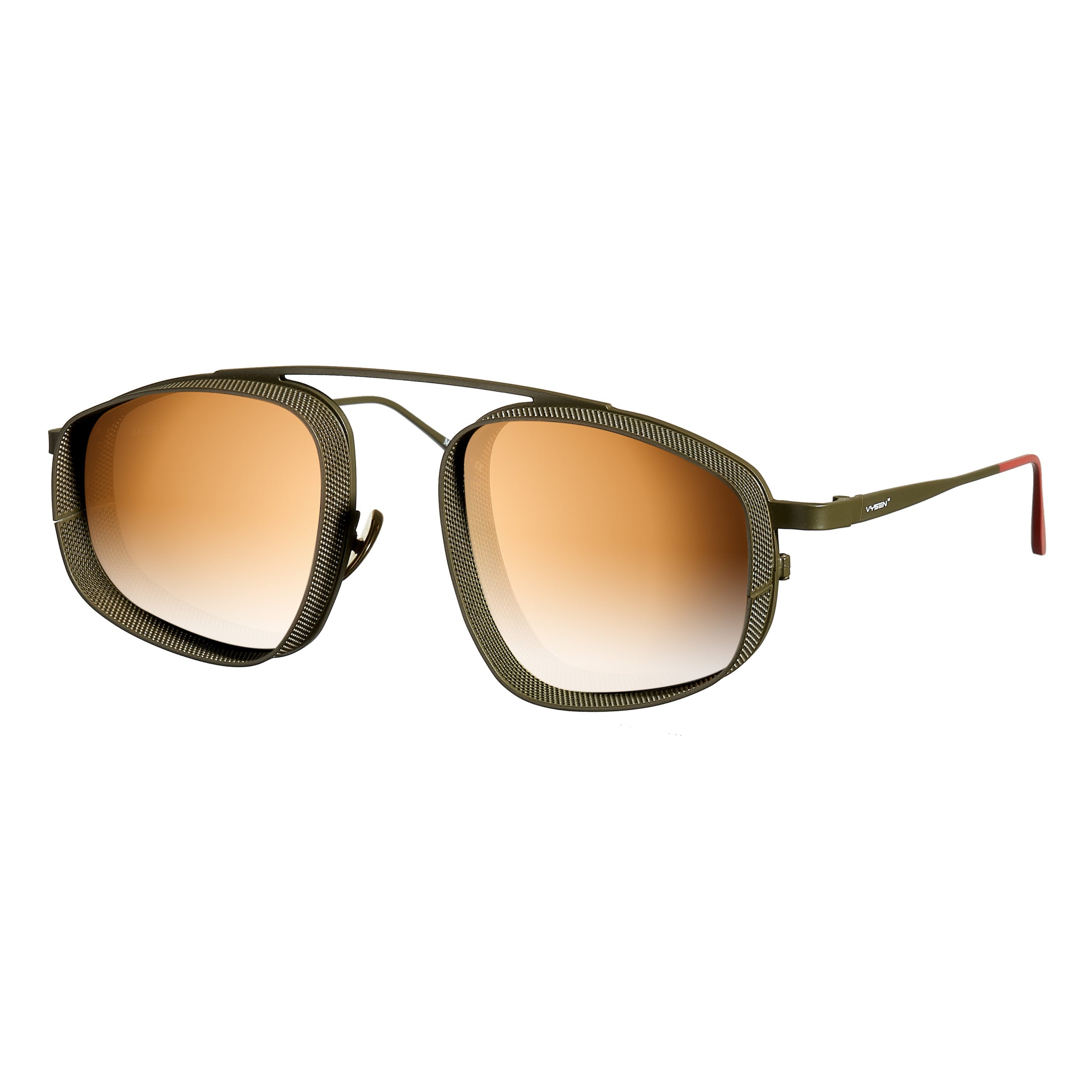 サングラス VYSEN EYEWEAR Vysen - SH-2 - Military green matte gold The Moha - M4 – Vysen Eyewear