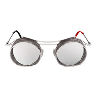 shiny Silver Frame - Silver Mirror Onix Sunglasses