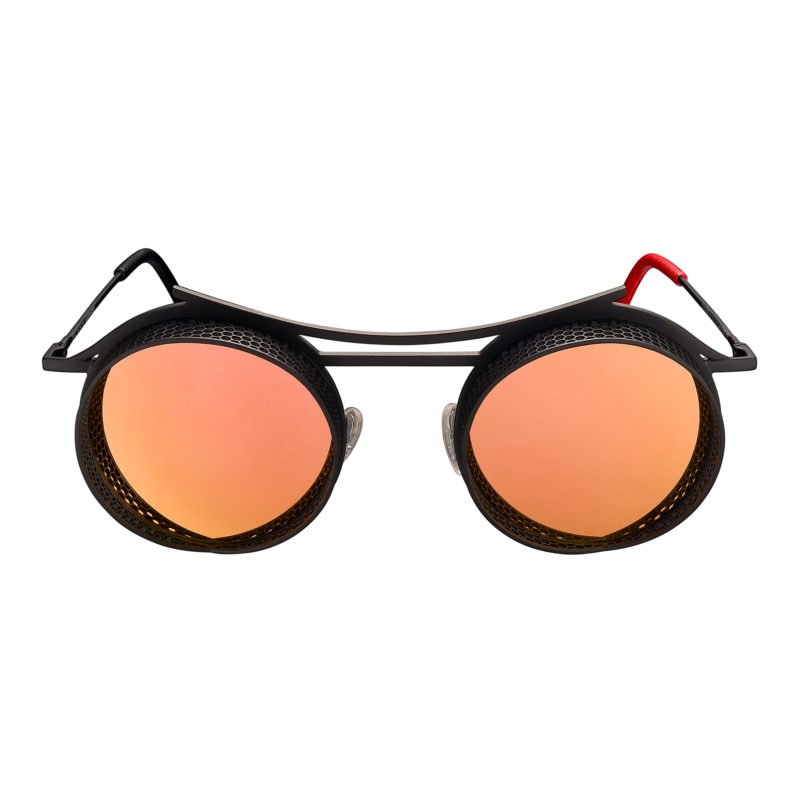 Black Matte - Rose Gold Mirror Onix Sunglasses