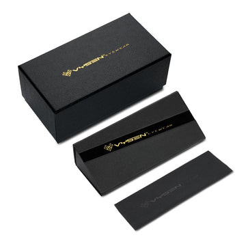 Vysen Luxury Gift Box, Foldable Case and Cleaning Cloth
