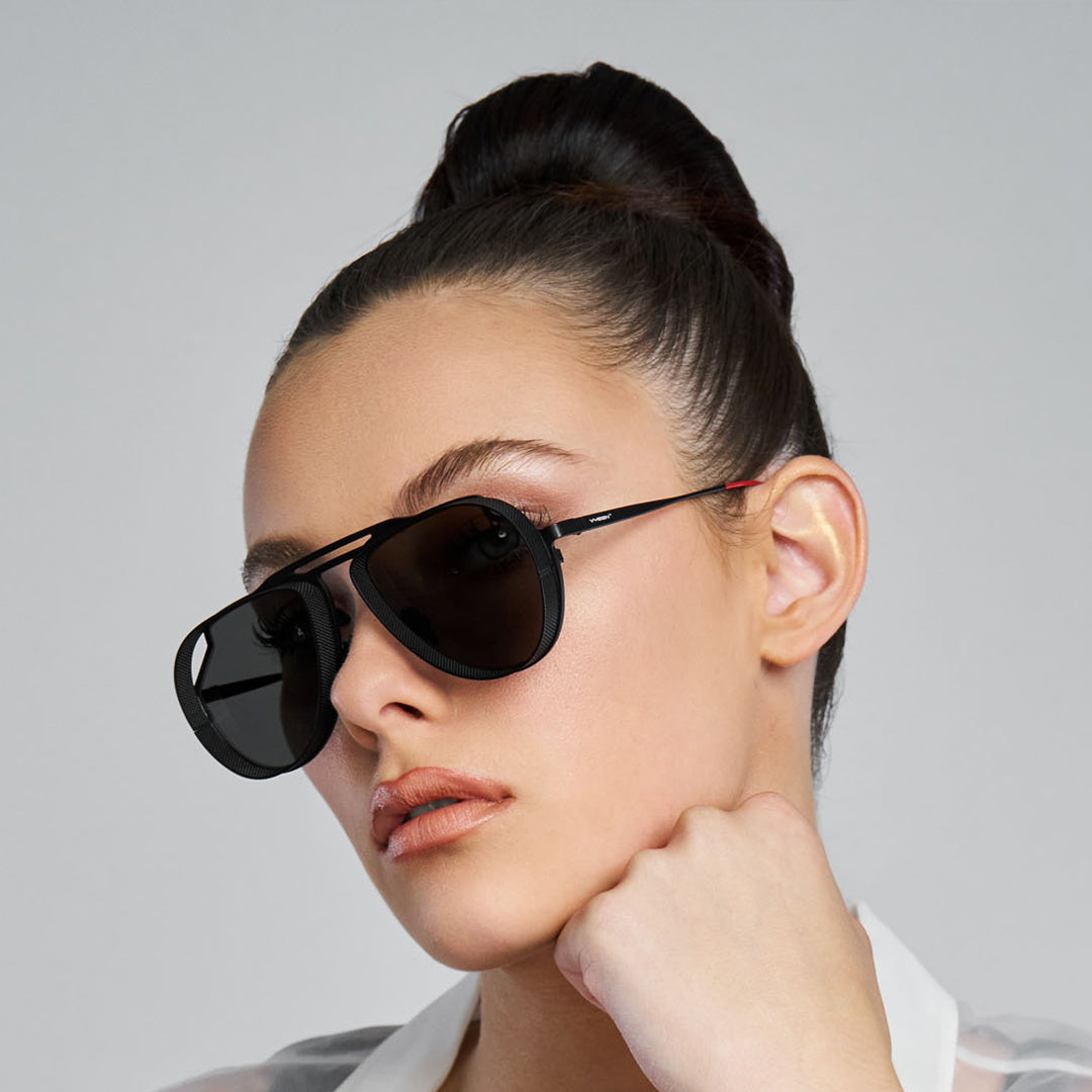 サングラス VYSEN EYEWEAR Vysen - TOM T-1 - Black Matte The Tom - T1 – Vysen Eyewear