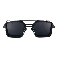 Black Matte Frame - Black Lenses Luigi Sunglasses