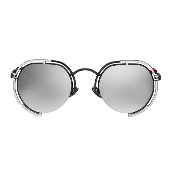 サングラス VYSEN EYEWEAR Vysen - PANACHE P-2 - Blue - Silver Stainless The Panache - P2 – Vysen Eyewear