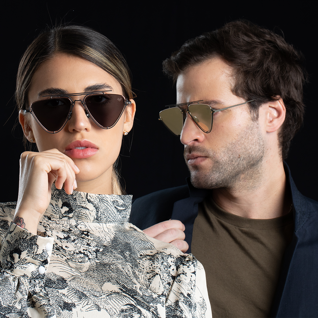 サングラス VYSEN EYEWEAR Vysen - SH-3 - Clear gun l matte The Sha - SH3 – Vysen Eyewear