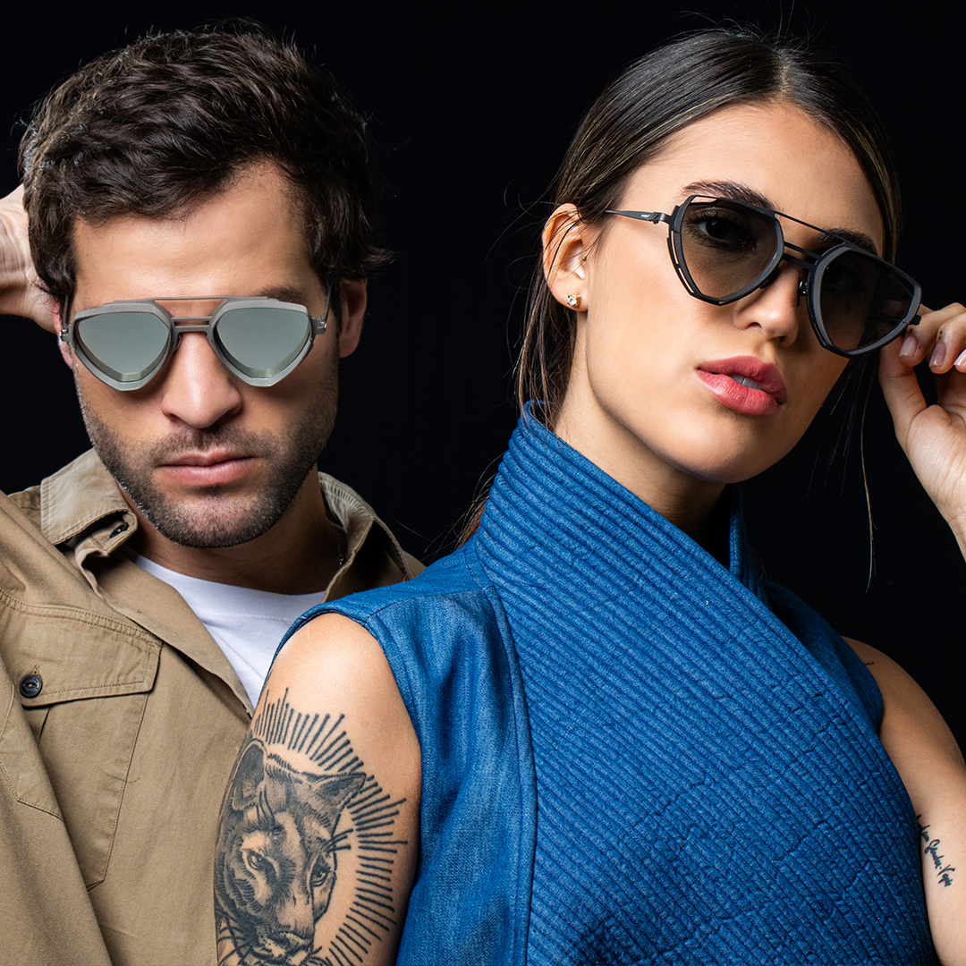 サングラス VYSEN EYEWEAR Vysen - M-6 - dark blue matte MOHA1_36542f49-2248-4c61-9aa3-