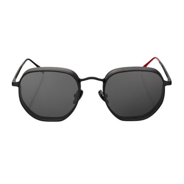 Black Matte Frame - Black Lenses Groda Sunglasses