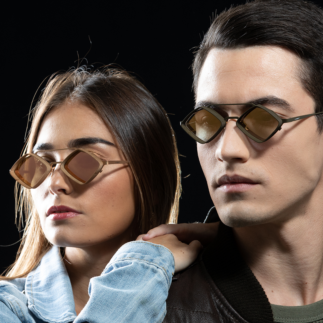 サングラス VYSEN EYEWEAR Vysen - BL-2 - Gold matte (BL 2 GOLD MATTE) The Leib - LB2 – Vysen Eyewear