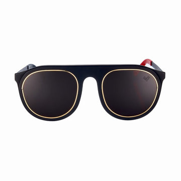 Black Matte - Black Lenses Troy Sunglasses