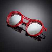 Limited Edition Red Matte - Silver Mirror Onix Sunglasses