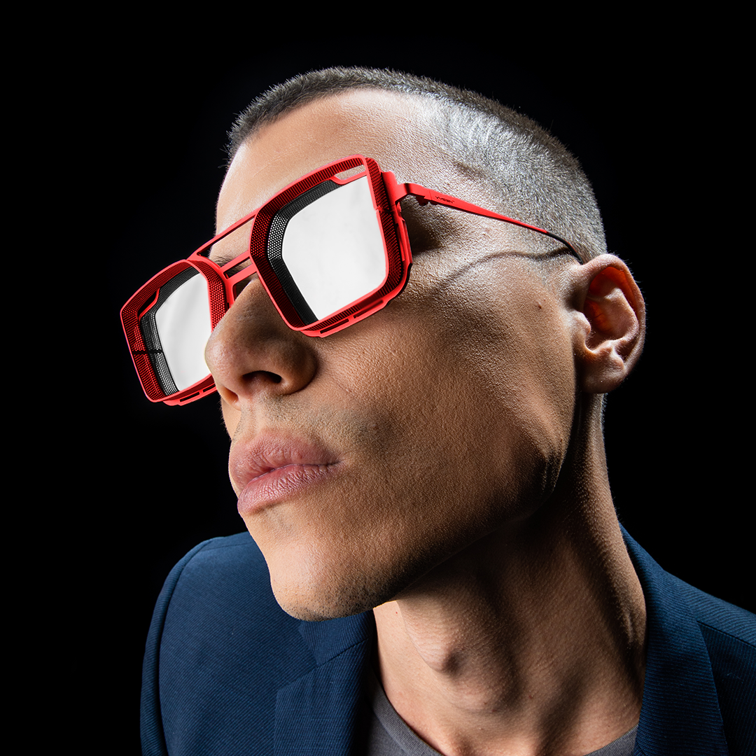 The Luigi - L7 - Red Limited Edition – Vysen Eyewear