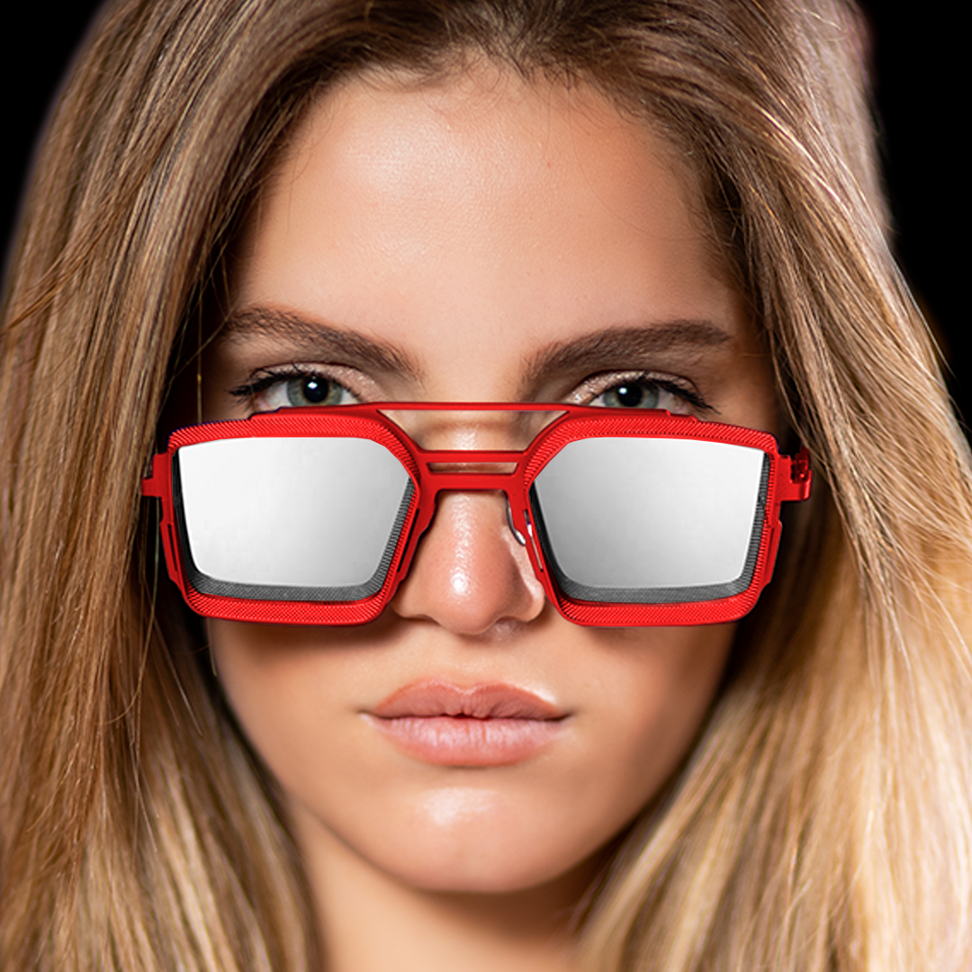 The Luigi - L7 - Red Limited Edition – Vysen Eyewear